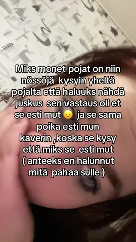 Plussana se sama poika vastas mulle että Noo… en  mä oikee tiiä.     #nössö #pojat #frypgシ💗💕🦋💫 #frypgシ 