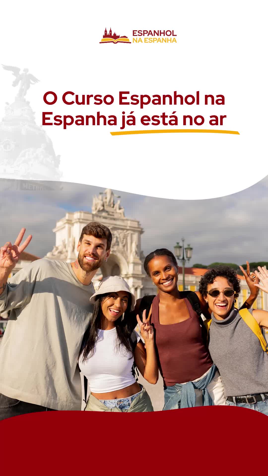 🚀 O lançamento oficial chegou! O Curso Espanhol na Espanha já está no ar — feito por quem vive o idioma todos os dias e já ajudou mais de 150 mil brasileiros a estudar, trabalhar e viver na Espanha. 🎯 O que você vai encontrar: ✅ 100% digital e flexível ✅ Aulas com nativos e sotaques reais ✅ Trilhas práticas para viagem, estudo e negócios ✅ Certificado digital incluso O espanhol não é mais sua barreira. Agora é o seu caminho. 👉 Garanta seu acesso imediato no link da bio. #CursoDeEspanhol #EspanholNaEspanha #AulasDeEspanhol #AprenderEspanhol #EspanholComNativos #EstudarNaEspanha #ViajarParaEspanha #NegóciosNaEspanha #ImersãoNoIdioma #LinguagemEspañola #SotaquesReais