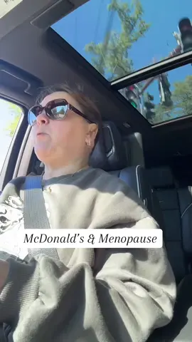 Gotta love the mood swings , cramps and hot flashes 🤦🏻‍♀️ #storytime #mcdonalds #menopause 