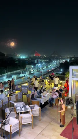 #pyramids #egypt  #hotel #fireworks #travel 