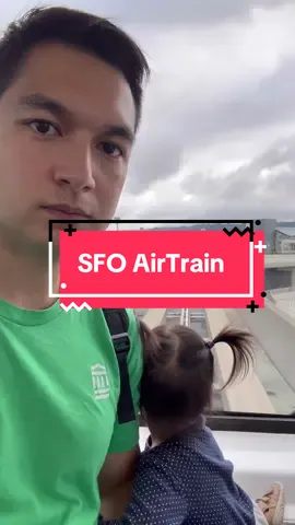 Jed takes Carpet on an impromptu train ride on  @SFBART and the SFO AirTrain
