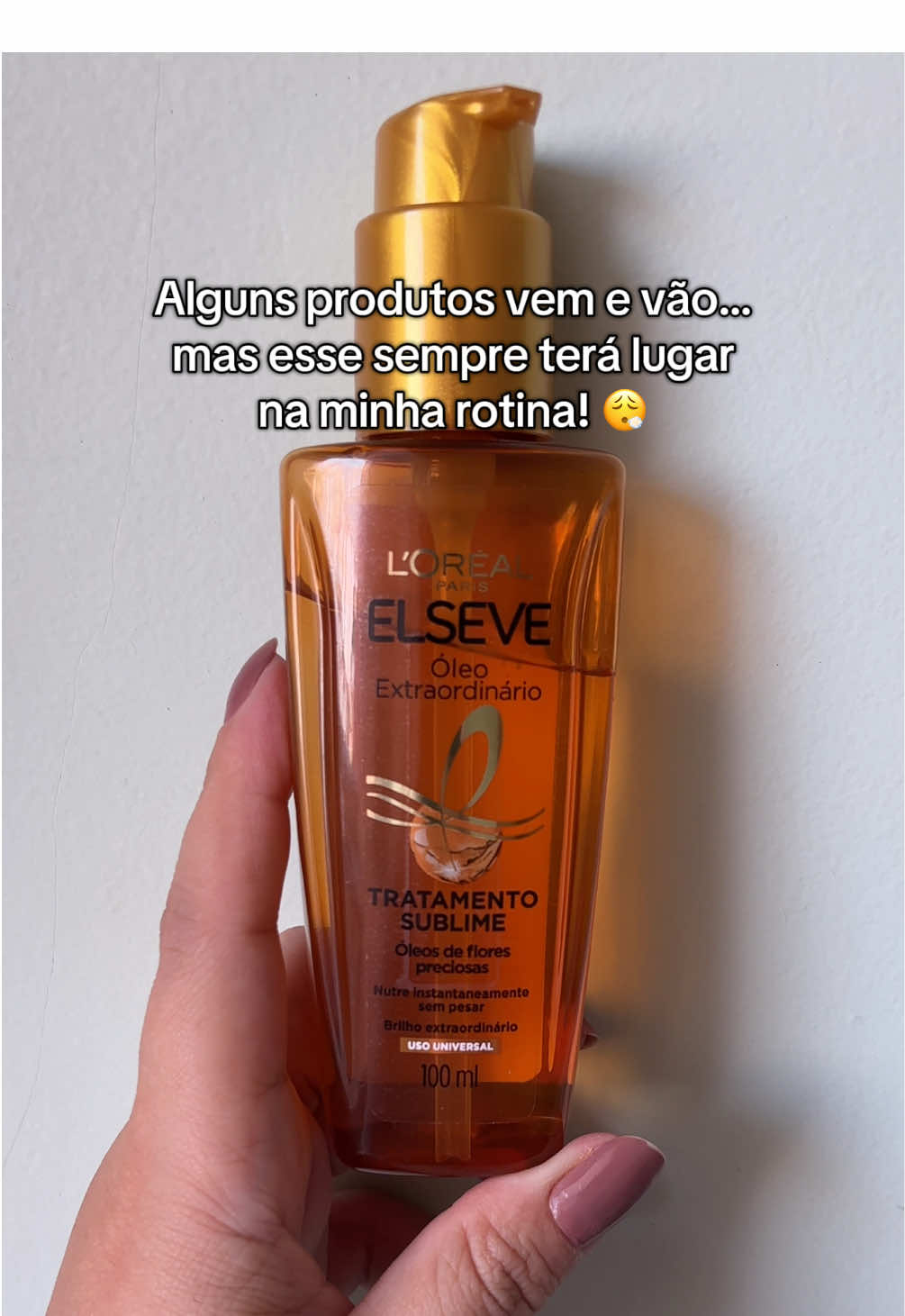 O melhor óleo de cabelo! #elseve #oleoextraordinario #loreal #cabelos #mulhercheirosa 