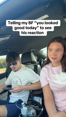 Apparently I don’t hype him up enough.. tell ryan he’s the most handsome man alive🥰 @Ryan and Maeve @Maeve Arena  #Relationship #harmlessprank #maeveplusryan #fyp #couplecomedy 