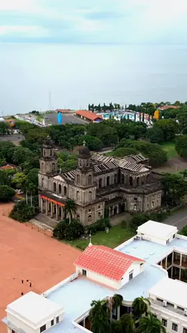 Antigua Catedral de Managua ⛪️🚁 #managuanicaragua🇳🇮 #nica #viral #video #fyp 
