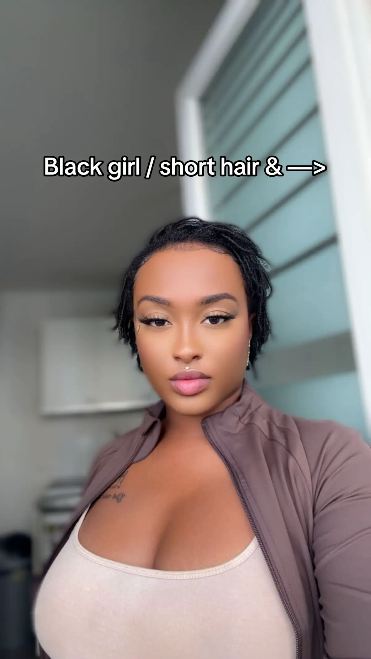 #baddestlocks #shorthaircut #fyp 