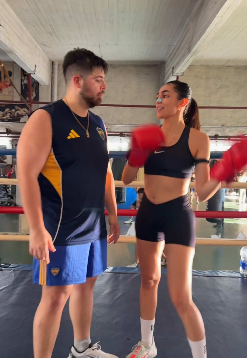 así se hacía sparring chicos? @LACOBRAAA 
