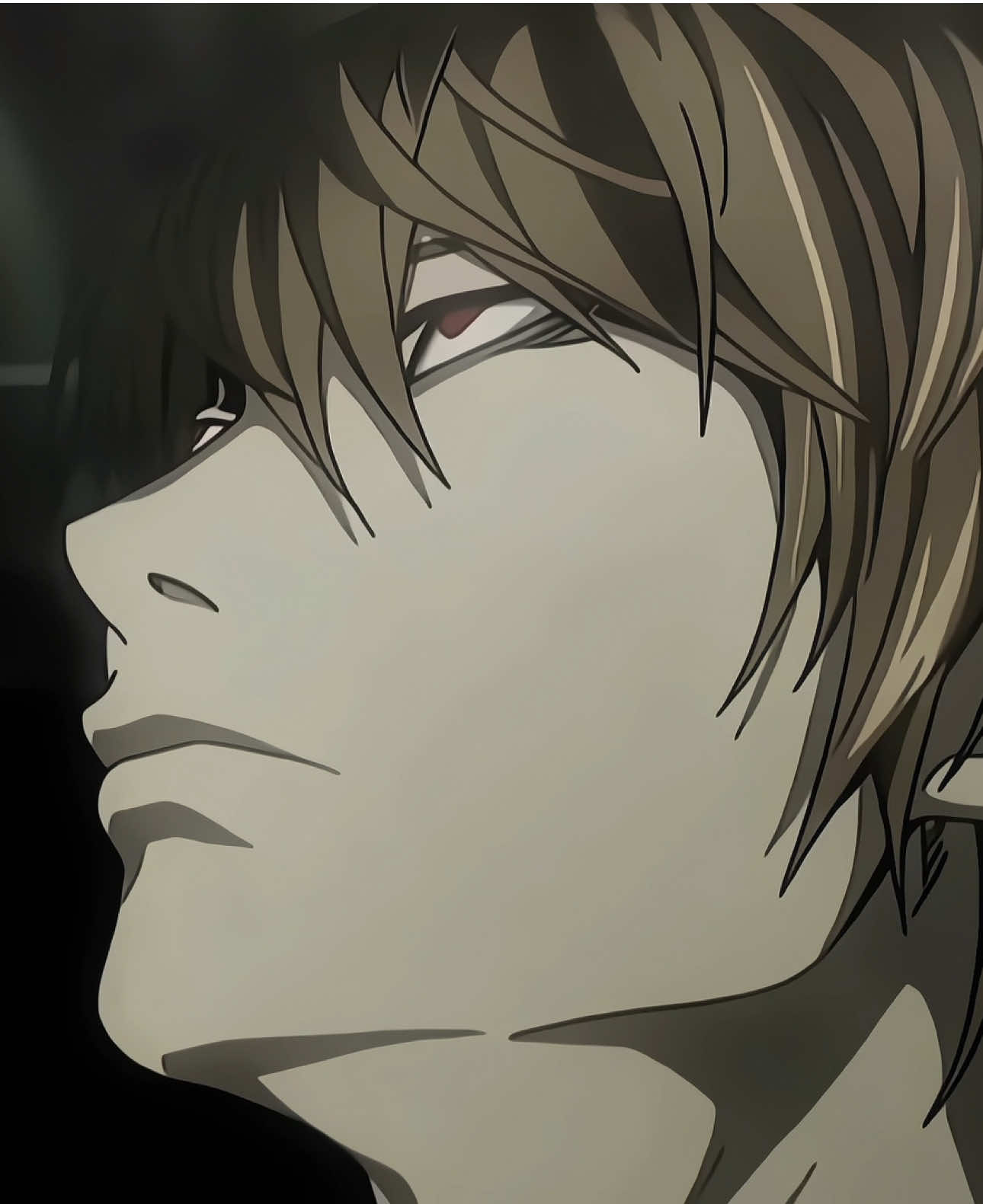”just outsmart the best detective” brutal 💔 #lightyagami #deathnote #dontletthisflop #darktriad #bp nt ahh caption