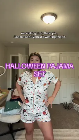 and you ain’t stopping me  #halloweenpjs #halloweenpjset #halloweenpajamas #halloweenpajamaparty #pajamas 