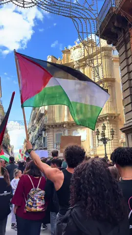 Palermo è con la Palestina e con la Flottiglia. Palermo dà voce a chi la voce è stata tolta. Palermo è contro questo governo sionista complice di genocidio. Palermo è ANTIFASCISTA e ANTISIONISTA!🇵🇸 #freepalestine #genocide #shutdown #italy #palermo 