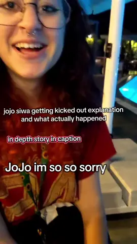 hi! I'm one of the people that was kicked out at jojos concert on Wednesday in Glasgow  jojo siwa getting kicked out in Glasgow apology and explanation me and my best friend were really looking forward to seeing JoJo originally as a joke but then she started really growing on us and i was genuinely really looking forward to seeing her since she seems pretty cool!!  we didn't have any merch so we decided to just print off the first picture we saw and stick it on our clothes, we didn't look at the back story behind it or know it would be a trigger for her, else we absolutely would not have done that. none of it was with malicious intent. we didn't throw it at her we passed it to her like she asked. this apology is completely genuine, if it doesn't seem like it is I'm autistic and I usually seem really bored or laughing when trying to do something important. #jojosiwa #jojosiwakickedout #banned #sorry #apology @JoJo Siwa @Jessalynn Siwa @Chris Hughes @Jayden Siwa 