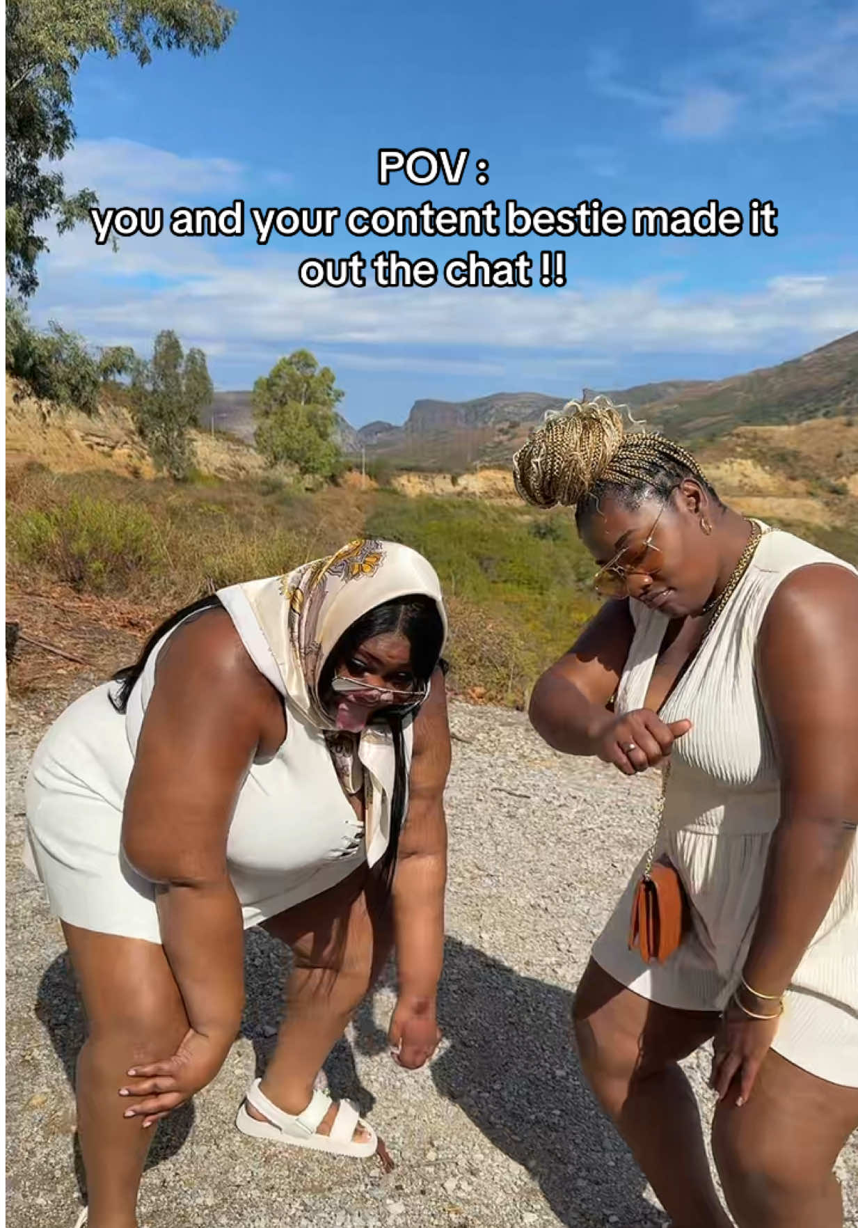 we manifested this trip in January and now in October we are here !!! @thatsericamichelle 😍😍 #plussizeconfidence #plussizetravel #plussizeluxuryinfluencer #blackgirltravel 