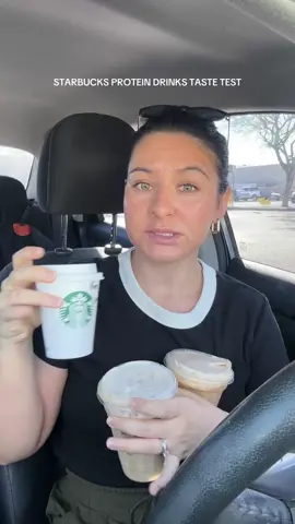 Guys are we loving or hating these?😅#starbucksprotein 