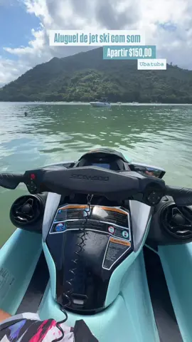 Venha desfrutar desse momento inesquecível, a bordo do nosso jet ski 170 com som ✨🤩 . . . #lancha #jetski #seadoo #foryoupage #ilhadascouvesubatuba  . . . . .