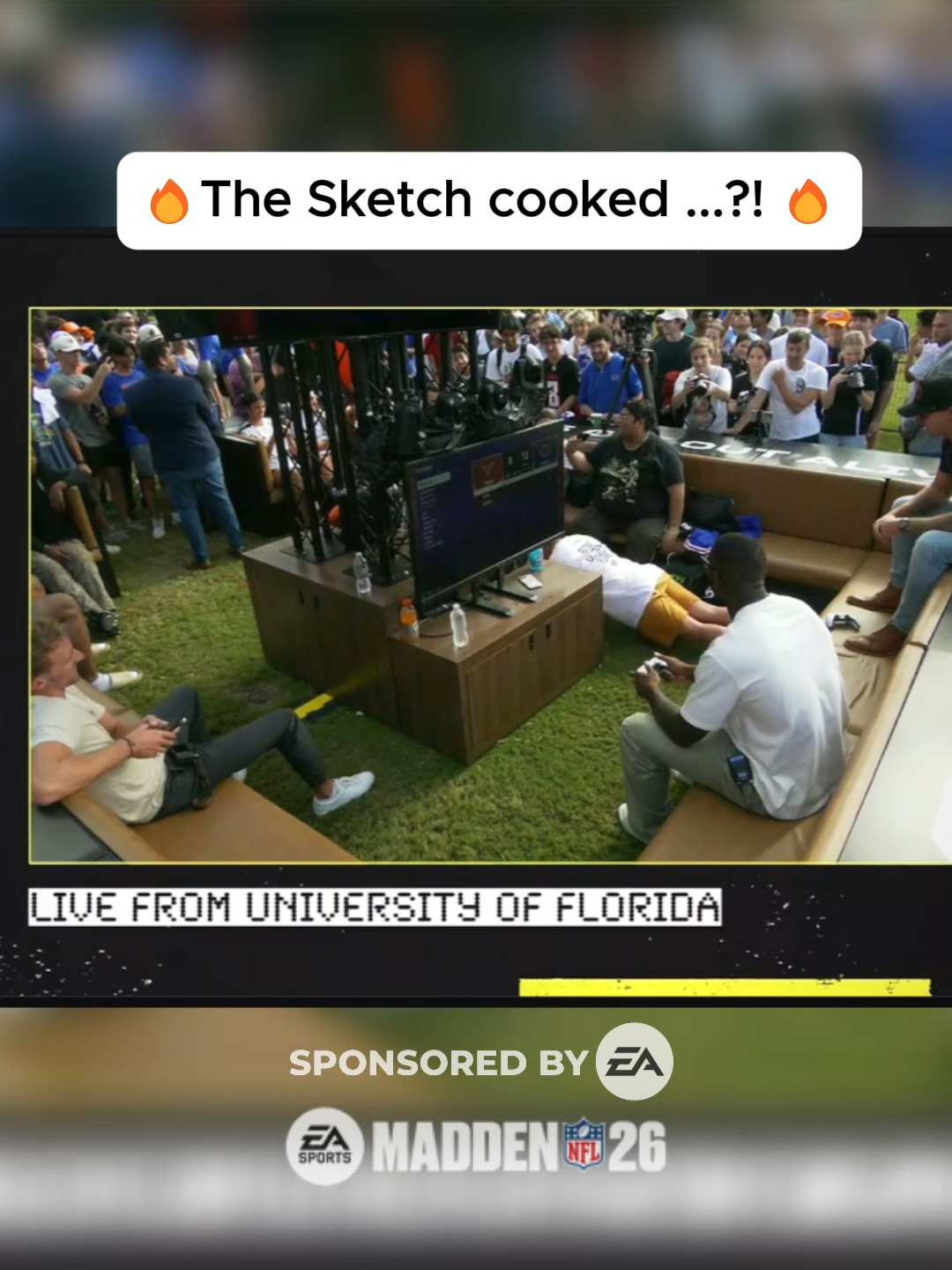 🔥The Sketch cooking ...! 🔥🔥The Sketch cooked ...!? 🔥#tiktokcollegefootballcontest #Madden26 #clips #stream #clip #sketch #thesketchreal