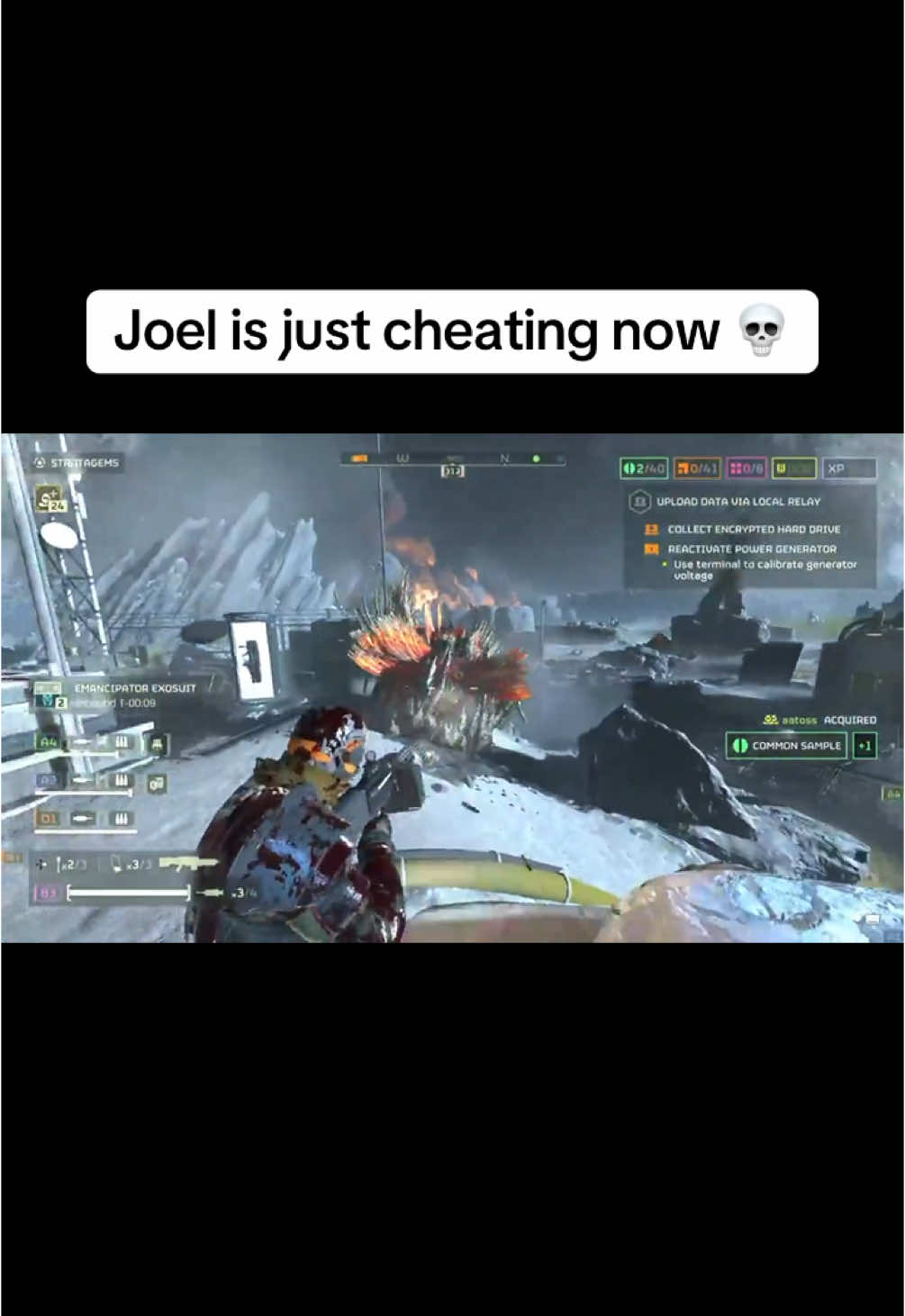 WHAT THE HELL WAS THAT?!? (Reagan.mckee/IG) #gaming #helldivers2 #hd2 #helldivers #helldivers2gameplay #fordemocracy 