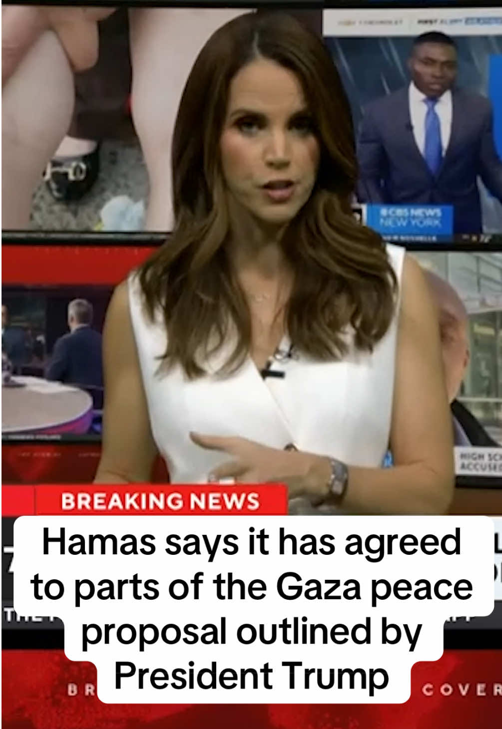 Hamas says it agrees to parts of President Trump’s Gaza peace proposal, including the release of all hostages.