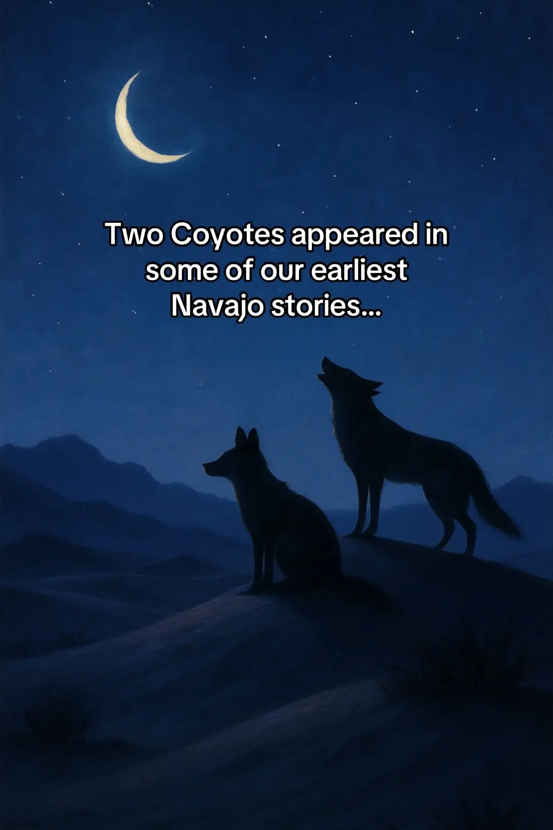 Two coyotes appeared in the First World of Navajo stories — sometimes tricksters, sometimes fools, always pushing us forward. This solo piano piece, Coyotes, is my way of bringing those traditional tales into music. I’m Connor Chee, a Diné (Navajo) composer, sharing our stories through my compositions.  Listen, and tell me what you feel when you hear the coyotes move through the notes ✨  #navajo #nativetiktok #piano #classicalmusic #instrumental 