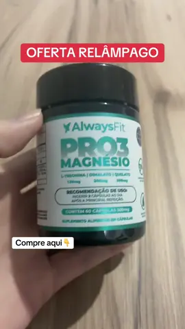 #magnesio #pro3magnesio #alwaysfit #suplemento #saude 