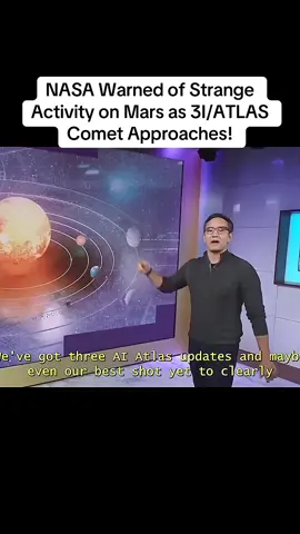 NASA Warned of Strange Activity on Mars as 3I/ATLAS Comet Approaches! #3iatlas #asteroid #update #nasa 