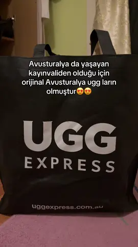 Ugg sezonu açılmıştır #avusturalya #melbourne #ugg #alışveriş #unboxing 