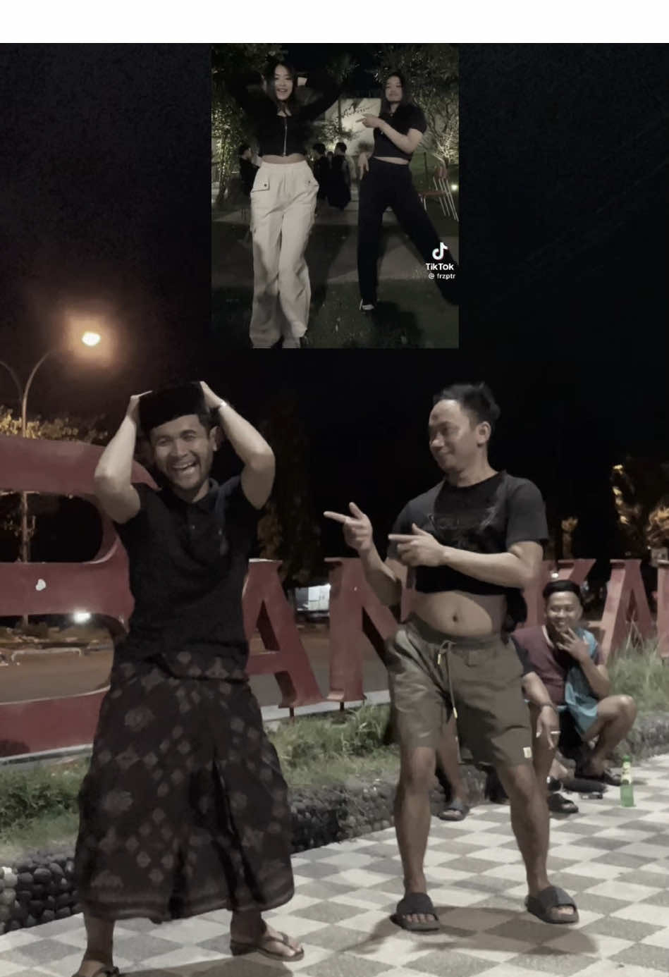 Tangtangan siap yang kalah joget @Fariza Putri  