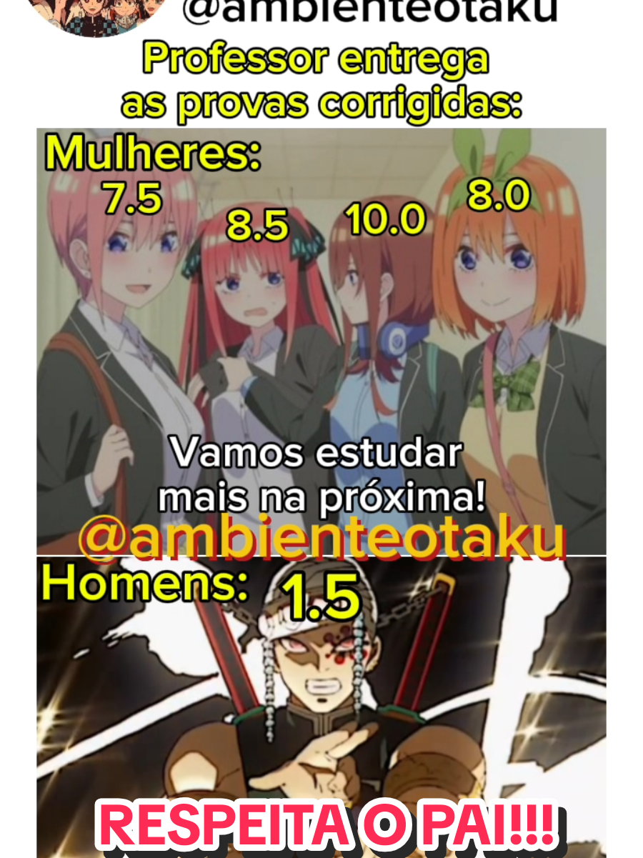 É ou num é assim? 🤣 #tengenuzui #demonslayer #kimetsunoyaiba  Gostou do conteúdo? Então compartilhe com os amigos otakus e siga: @ambienteotaku para mais!!! Tamo junto😁👊