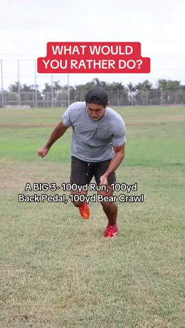 WHAT WOULD YOU RATHER DO? #football #foryou #fyp 