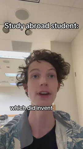 I promise I got permission from a study abroad student to make this post lol #comedy #comedyskit #comedyvideo 