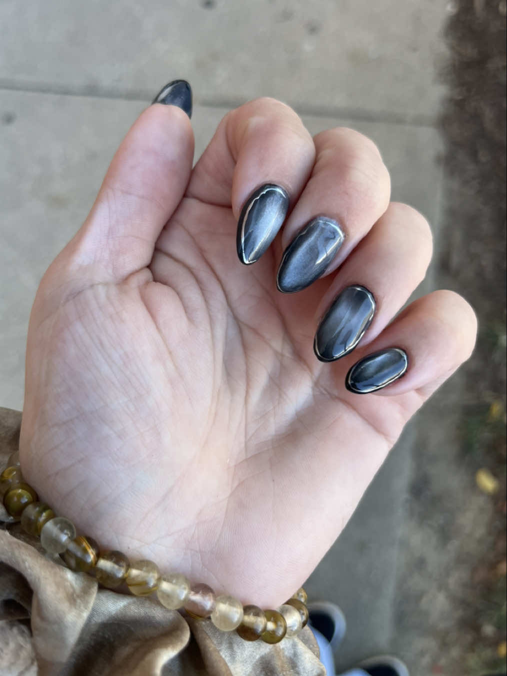 My favorite set yet!  #nails #fyp #Brivioletttt #transition #CraniofrontonasalSyndrome 