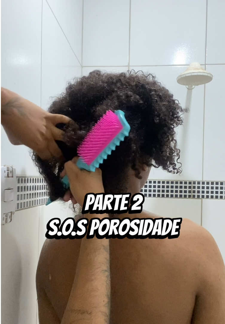 Parte 2 testando a máscara Camafeu de Nozes da Coiffer  ID da shoppe • Máscara: AJY-DTS-RGR • Escova Ricca: ARY-TDN-UDG #viralizou #explorar #cacheadas #crespa #coiffer 