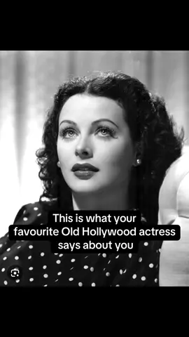 This is what your favourite Old Hollywood Actress says about you… #oldhollywood #fyp #classicmovie #wlw #wuhluhwuh 