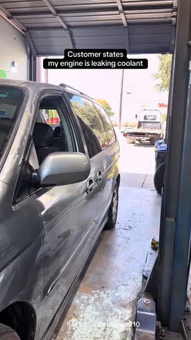 Honda came in for leaking coolant , and started to get hot. Luckily the customer noticed and did not let that happen to the fullest extent. I’m very surprised on the outcome from such a simple repair , the vehicle undoubtedly needs a lot more work. We kept the cost down to make this as simple , and affordable as possible. #Customerstates #Honda #tiktokautocampaign #mechanic #automotive 