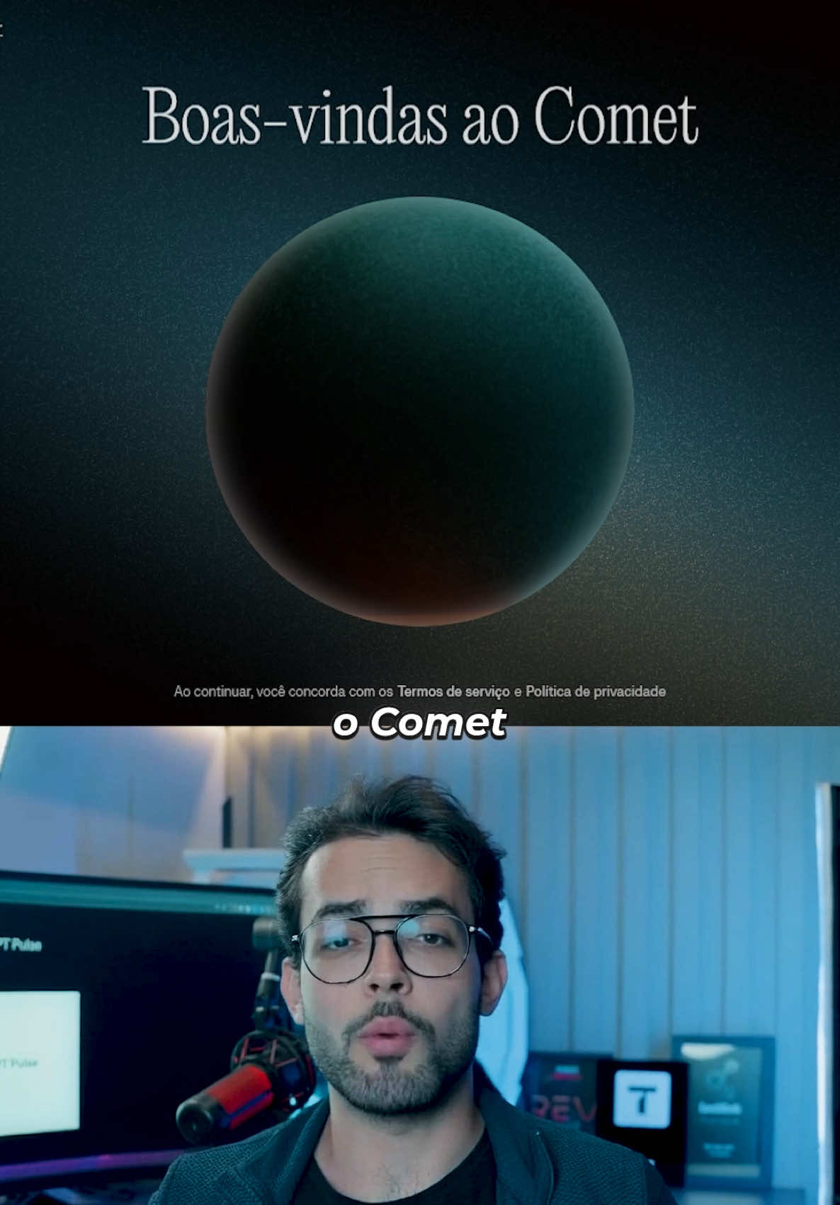 O Google Chrome ficou pra trás hoje. ⚡ O futuro dos navegadores já tem nome: Comet. Um navegador de IA que não espera você clicar, ele age sozinho. 👉 Preenche formulários 👉 Compara preços 👉 Fecha compras 👉 Organiza sua rotina 👉 Resume vídeos do Youtube Isso não é só um browser. É o fim da navegação manual. 🚨 #tecnologia #inteligenciaartificial #ia 