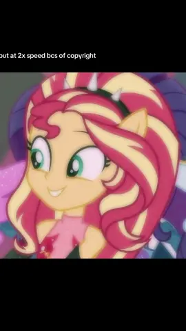 pls put a 2x speed #mlpeg #mlp #sciset #twilightsparkle #sunsetshimmer @ayanespookie 