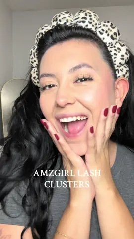 How perfect are these lash clusters by @amzgirlofficial  #lashclusters #BeautyTok 