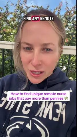 Where are the good paying, unique remote nurse jobs? This is how you find them! #remotenurse #remotenursejobs #softnurse #wfhnurse #wfhnursejobs  