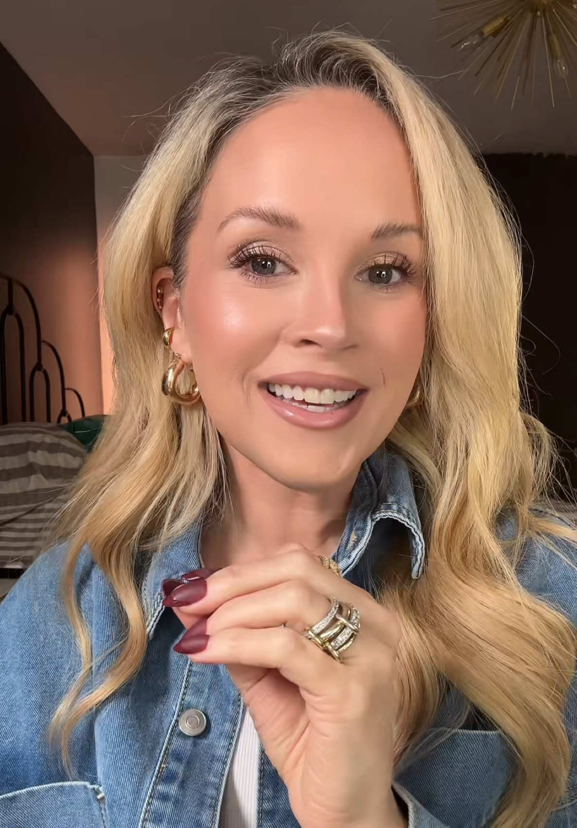 Fall nail edit: French tip edition ✨@Glamnetic #glamnetic #falldealsforyou #tiktokshopcreatorpicks #tiktokshopblackfriday #fallnails 