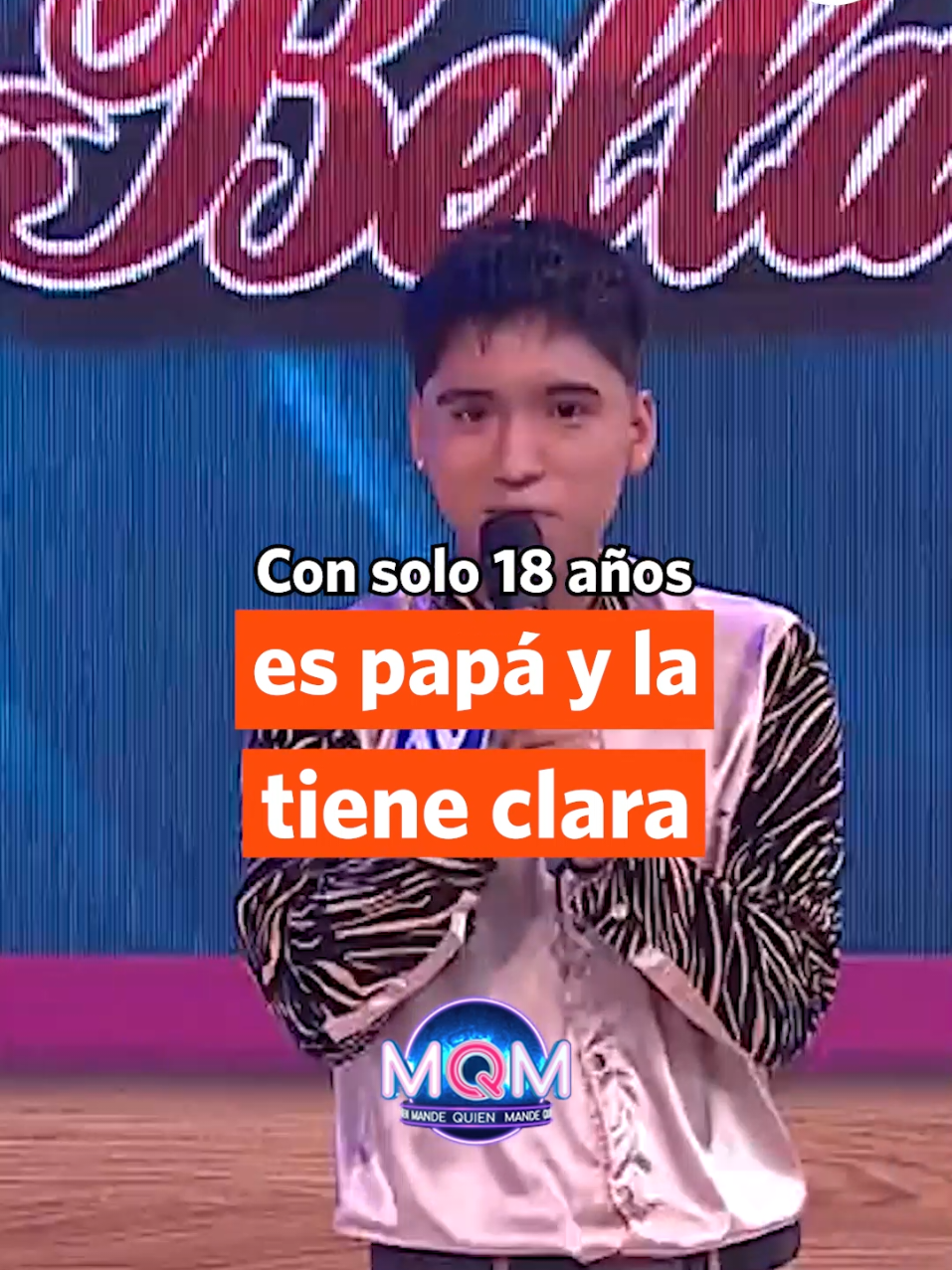 ¡UN GRAN EJEMPLO! Con tal solo 18 años ya es papá y tiene sus decisiones muy claras y firmes en cuánto a su familia 👏 De lunes a viernes a la 1:40 p.m. no te pierdas #MQM / @mqmtvoficial [Mira los programas completos y 100% GRATIS* -Solo Perú- en #tvGO] [Link en la BIO ↑]