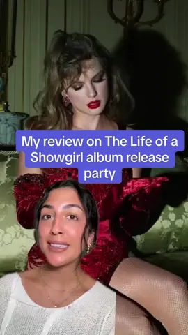 My review on The Life of a Showgirl album release party #tloas #taylorswift #swiftie #thelifeofashowgirl 