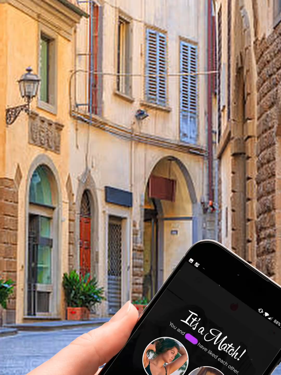 Found a guy in Florence... Feeling unlucky today. #tinder #fried #relationships #datefail