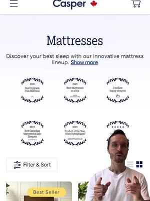 Discover your perfect Casper mattress—crafted for all sleepers with comfort, quality, and care.