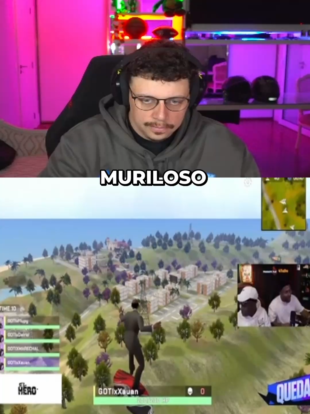 el hero tá no modo madeira kkkk  @murilosooo #fyp #tropadogoti #cortesmuriloso #muriloso #elhero