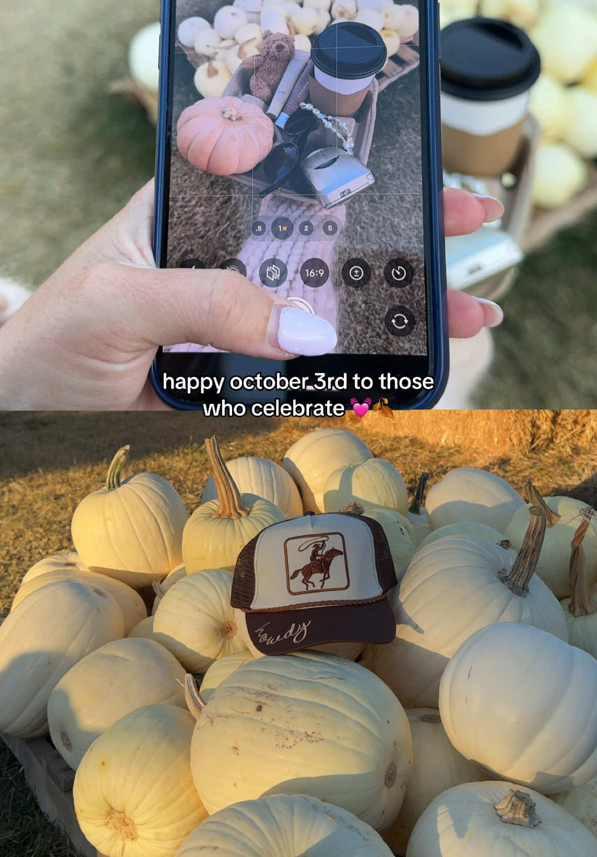 girls know it’s now officially fall 🍂💅🏼 #october3rd #fall #girlhood #meangirls #pumpkinpatch  