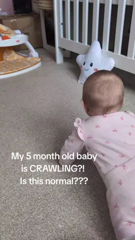 My baby is crawling!! #5monthsold #crawlingbaby #babymilestones #mumtok #fall2025 #mumsoftiktok 