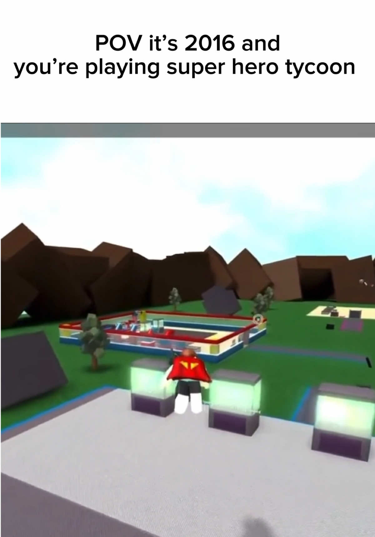 POV your playing Super hero tycoon in 2016 #ogroblox #nostalgia #memories #fyp 