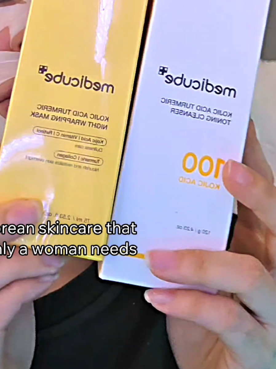 So good🤌✨️ #medicubeskincare #clearskinroutine #turmericmask #tiktokshopfalldealsforyou #foryoupage 