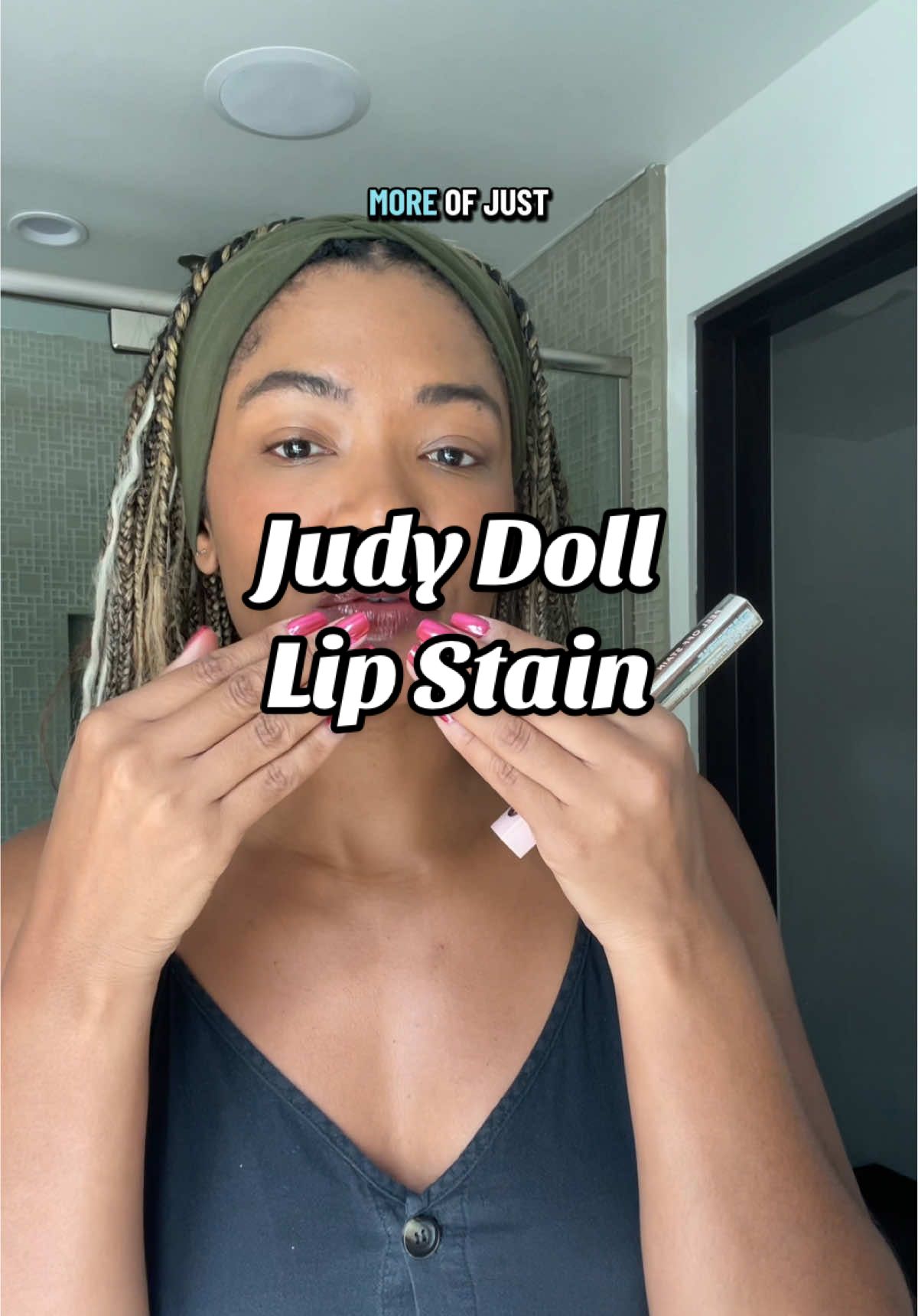 Well would you look at that!! @Judydoll US you know I love a good stain!! I am not mad at this😍 #tiktokshopfalldealsforyou #judydoll #plumpingoil #lipstain #duo 