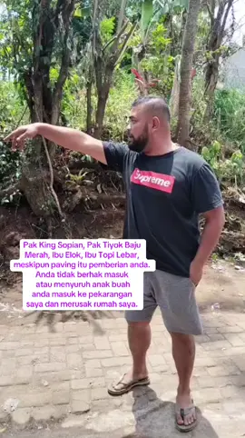 Kenapa Sahabat saya The King of Kong Sopian selalu ngajak orang melanggar ?
