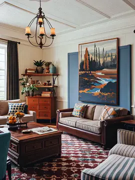 Small-sized apartments can also be very cozy.