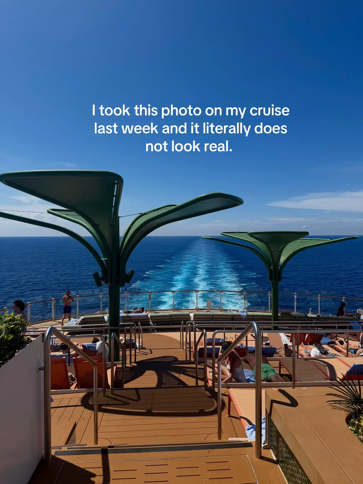 iPhone camera goes crazy #iconoftheseas #cruise #photography
